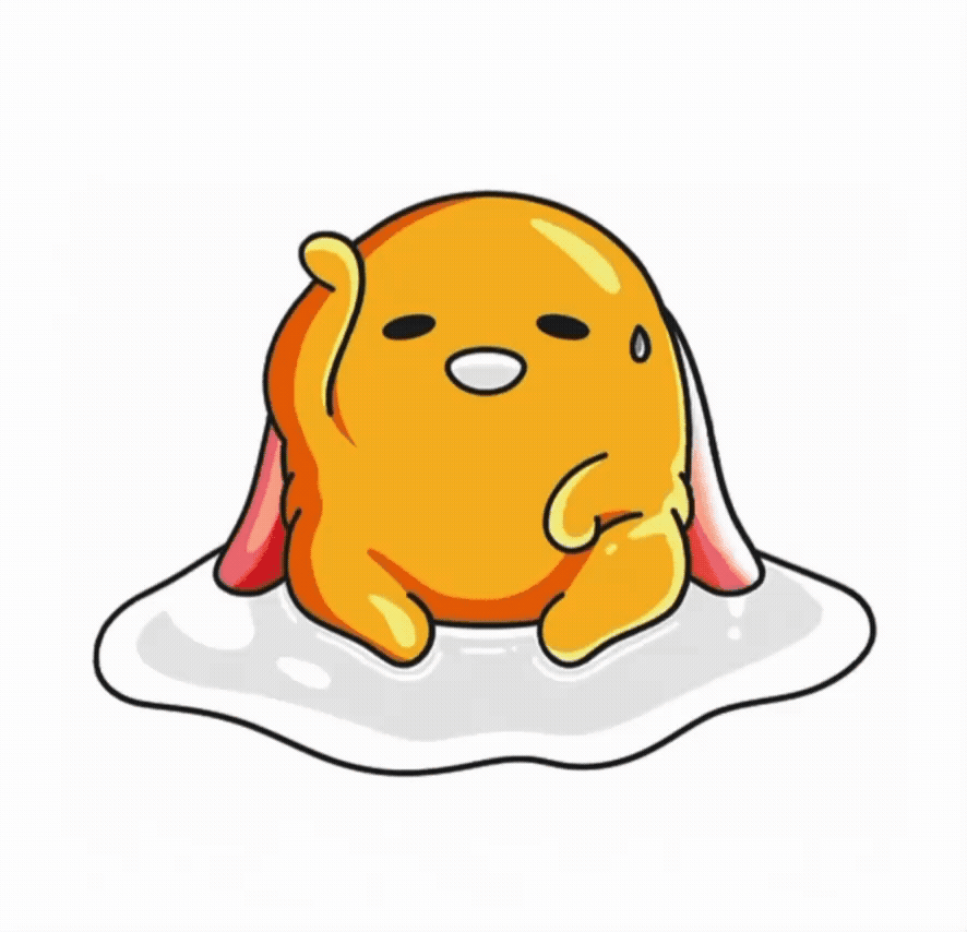 Gudetama Motion Sticker