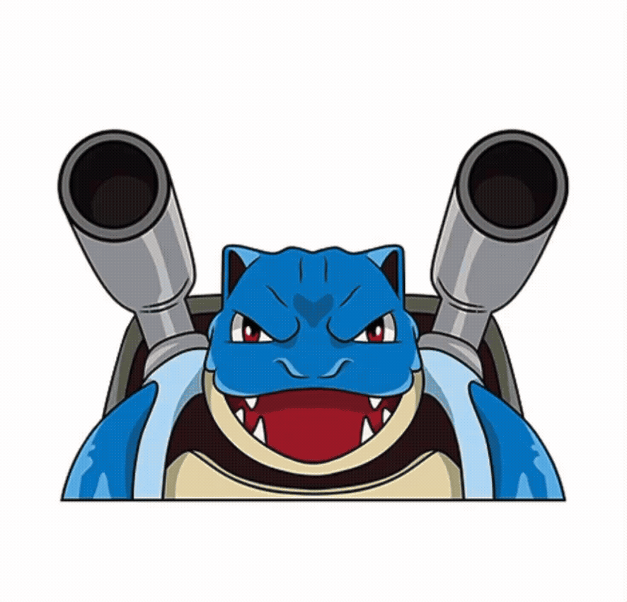 Squirtle Motion Sticker