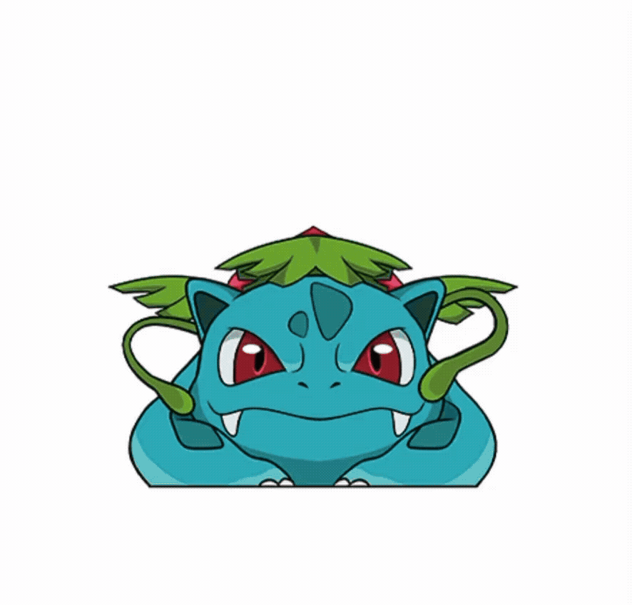 Bulbasaur Motion Sticker