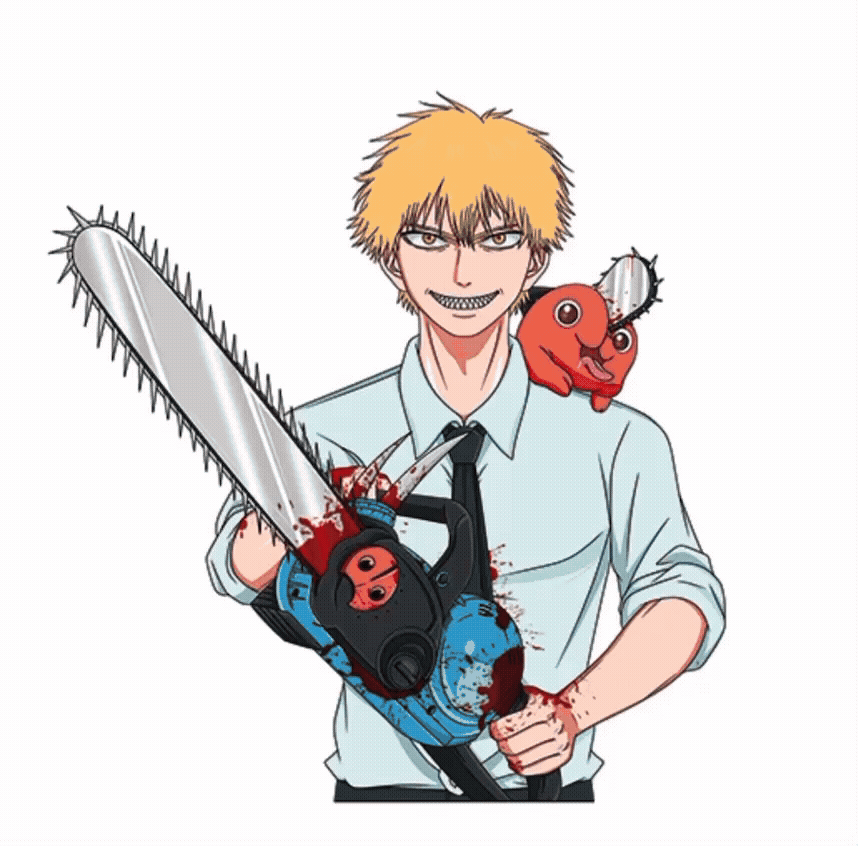 Denji Motion Sticker