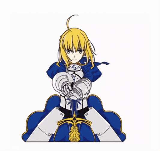 Fate Stay Night Motion Sticker