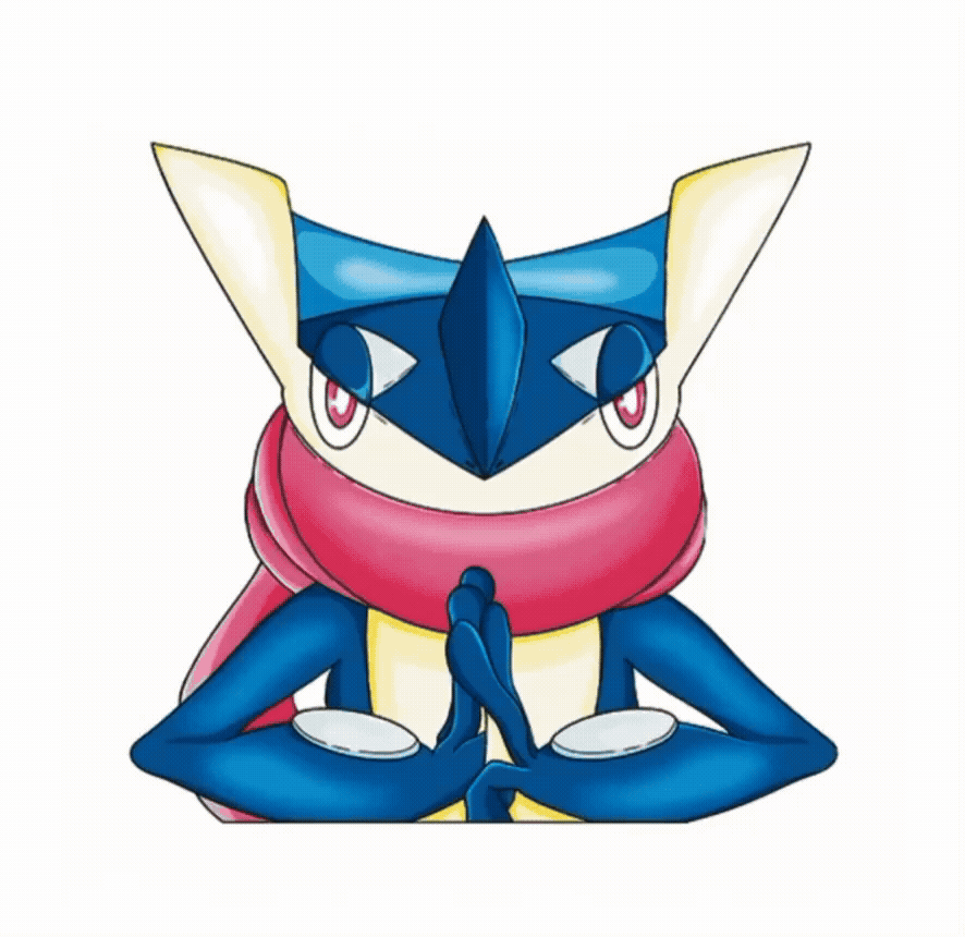 Greninja Motion Sticker