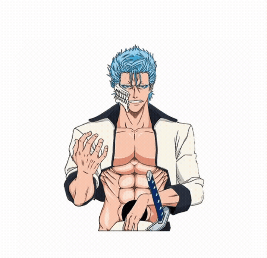 Grimmjow Motion Sticker