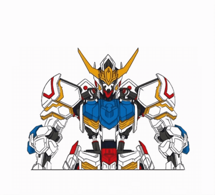 Gundam Body Motion Sticker