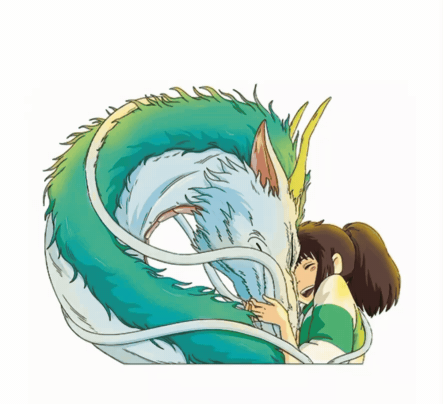 Haku & Chihiro Motion Sticker