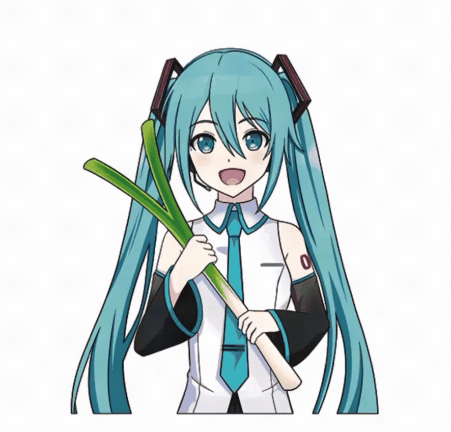 Hatsune Miku Motion Sticker