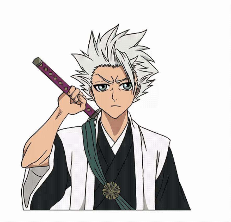 Hitsugaya Motion Sticker