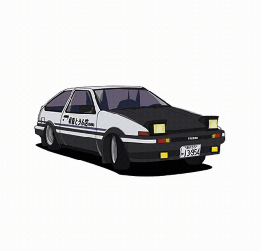 Initial D Motion Sticker