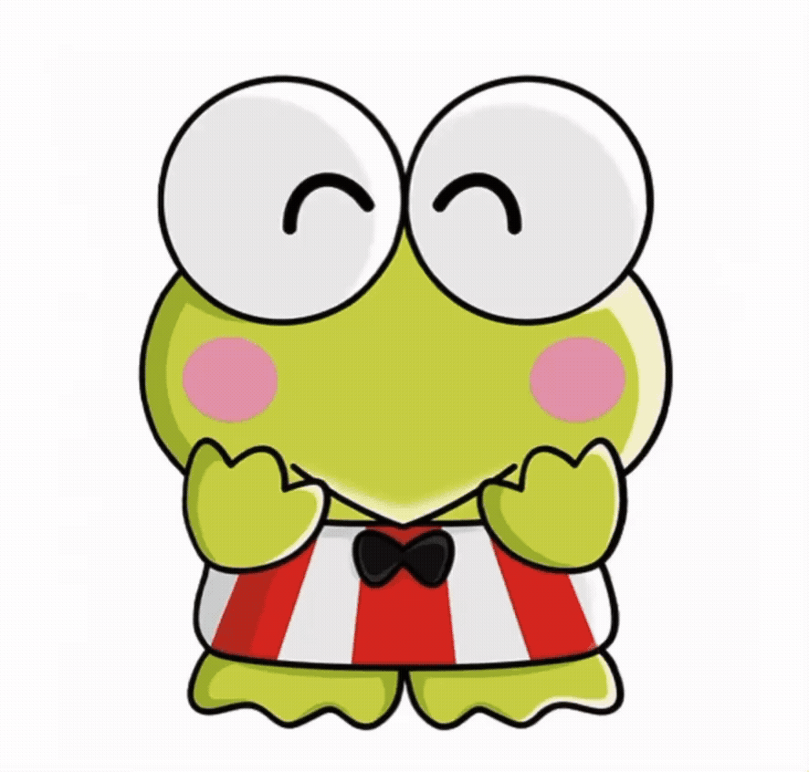 Keroppi Motion Sticker