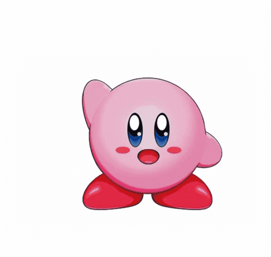Kirby & Meta Knight Motion Sticker