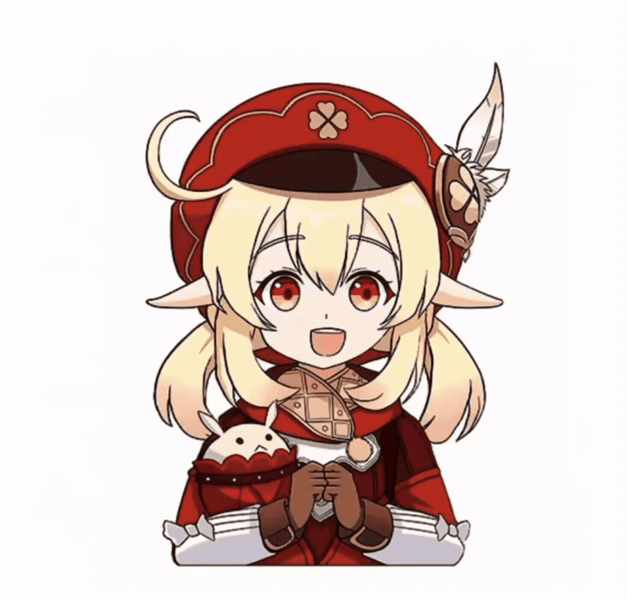 Klee Motion Sticker