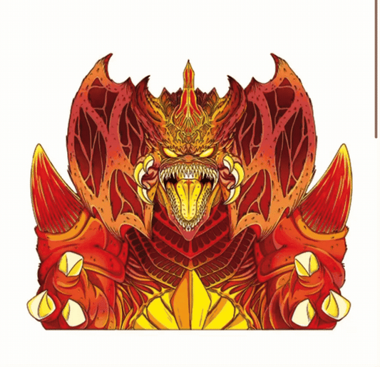 Meltdown Godzilla x Destroyah Motion Sticker