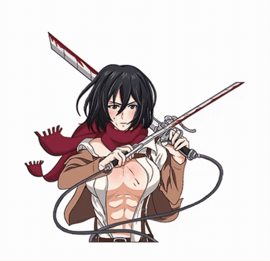 Mikasa Motion Sticker