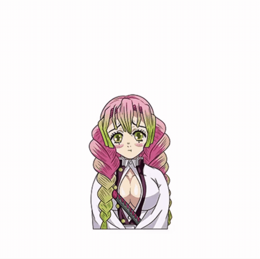 Mitsuri kanroji Motion Sticker