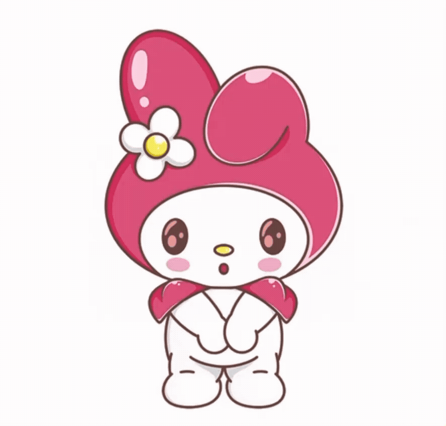 My Melody Motion Sticker