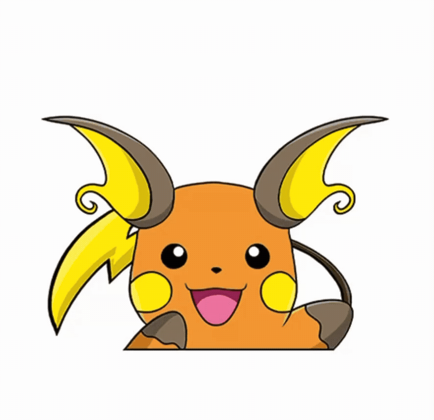 Pikachu Motion Sticker