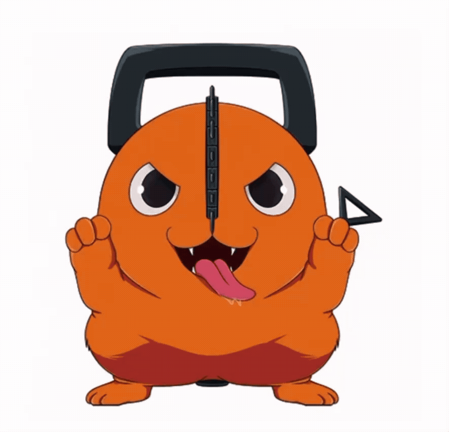 Pochita Motion Sticker