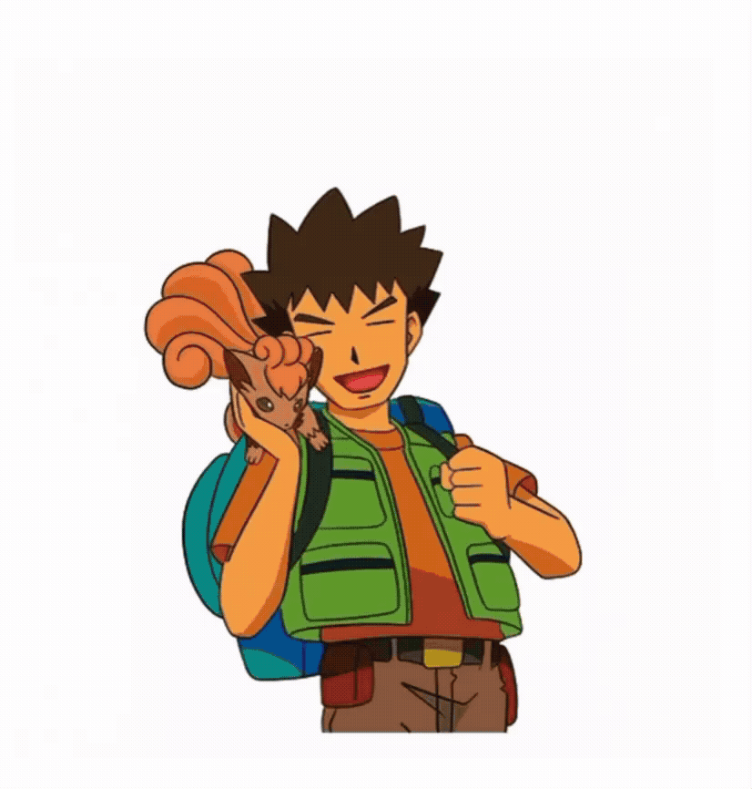 Pokemon Trainers Motion Sticker