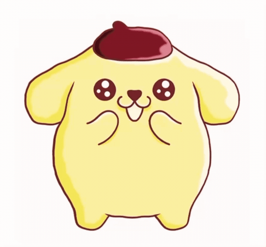 Pompompurin Motion Sticker