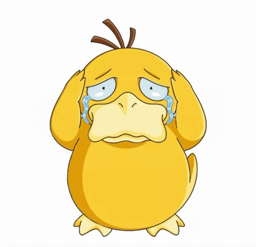 Psyduck Motion Sticker