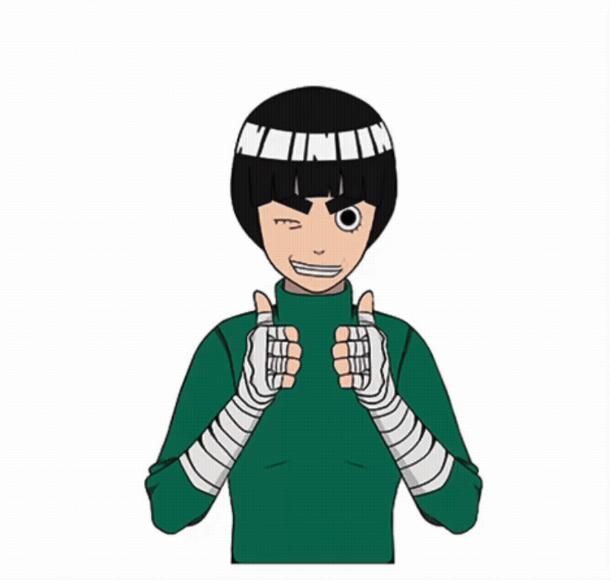 Rock Lee Motion Sticker