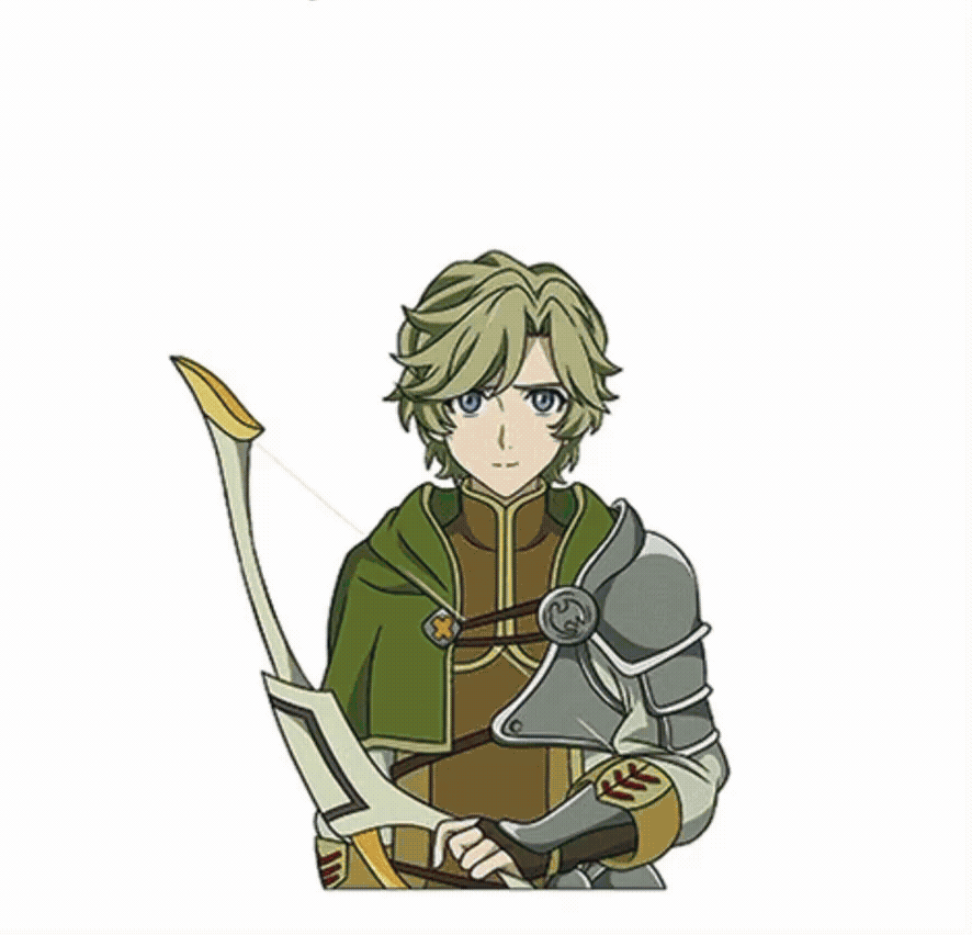Shield Hero Motion Sticker