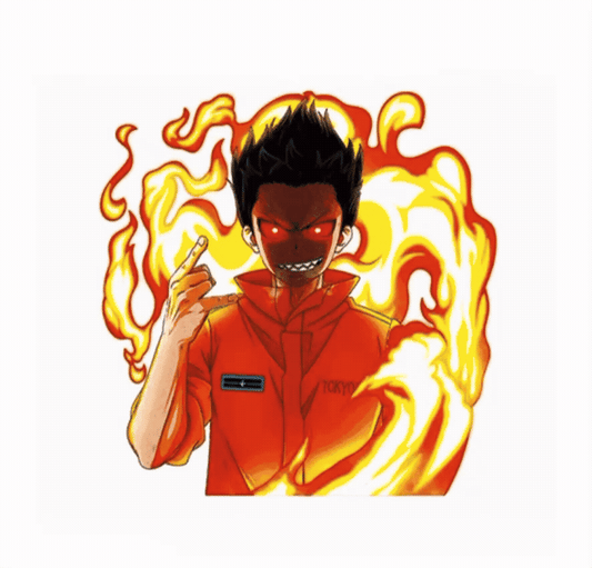 Shinra Kusakabe Motion Sticker