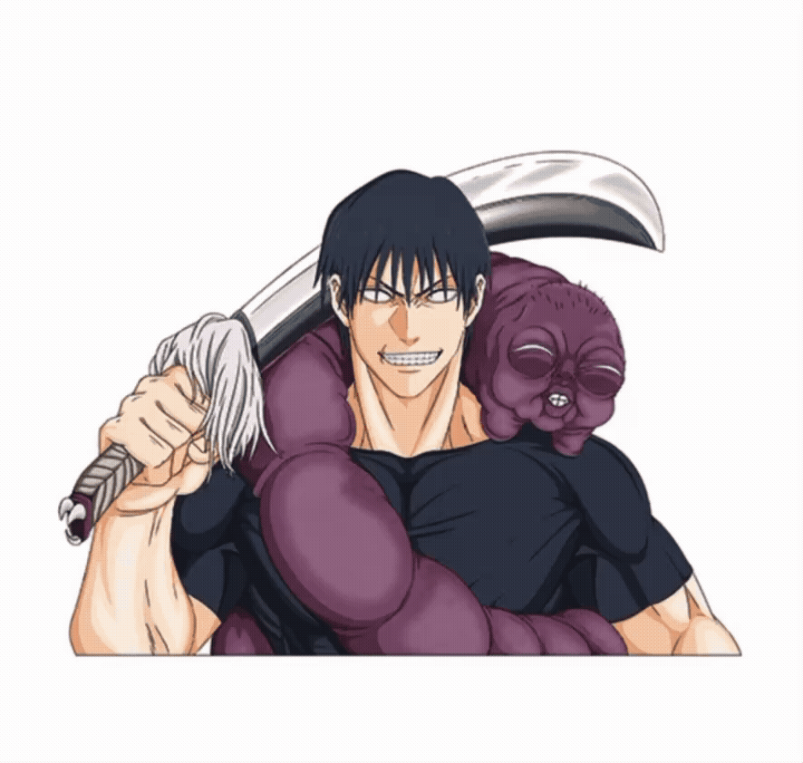 Toji Motion Sticker