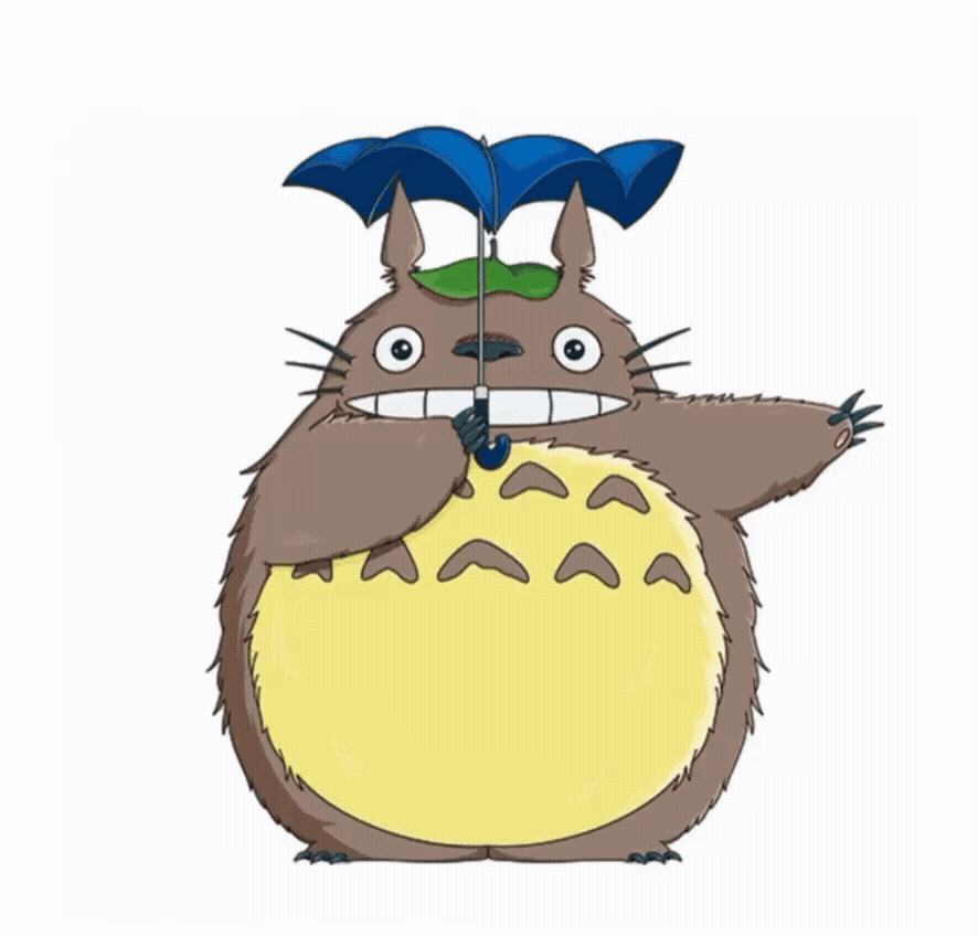 Totoro Motion Sticker