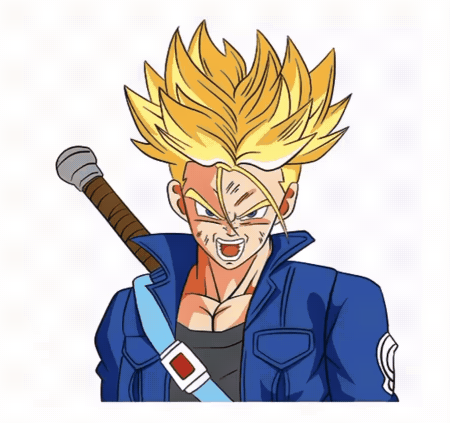 Trunks Motion Sticker