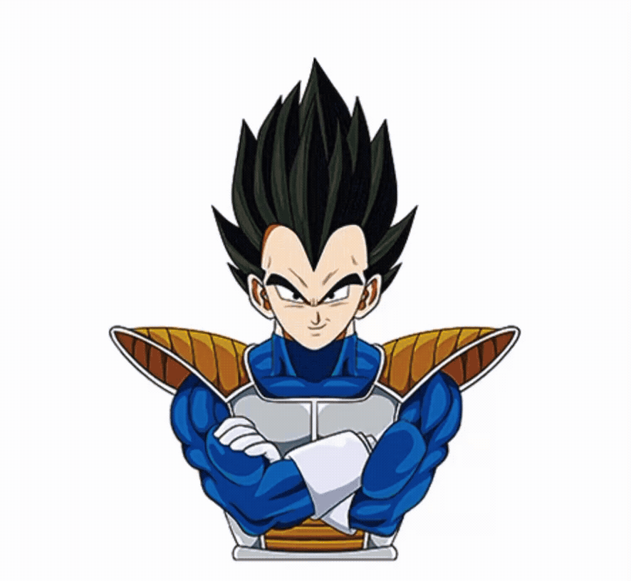 Vegeta Motion Sticker