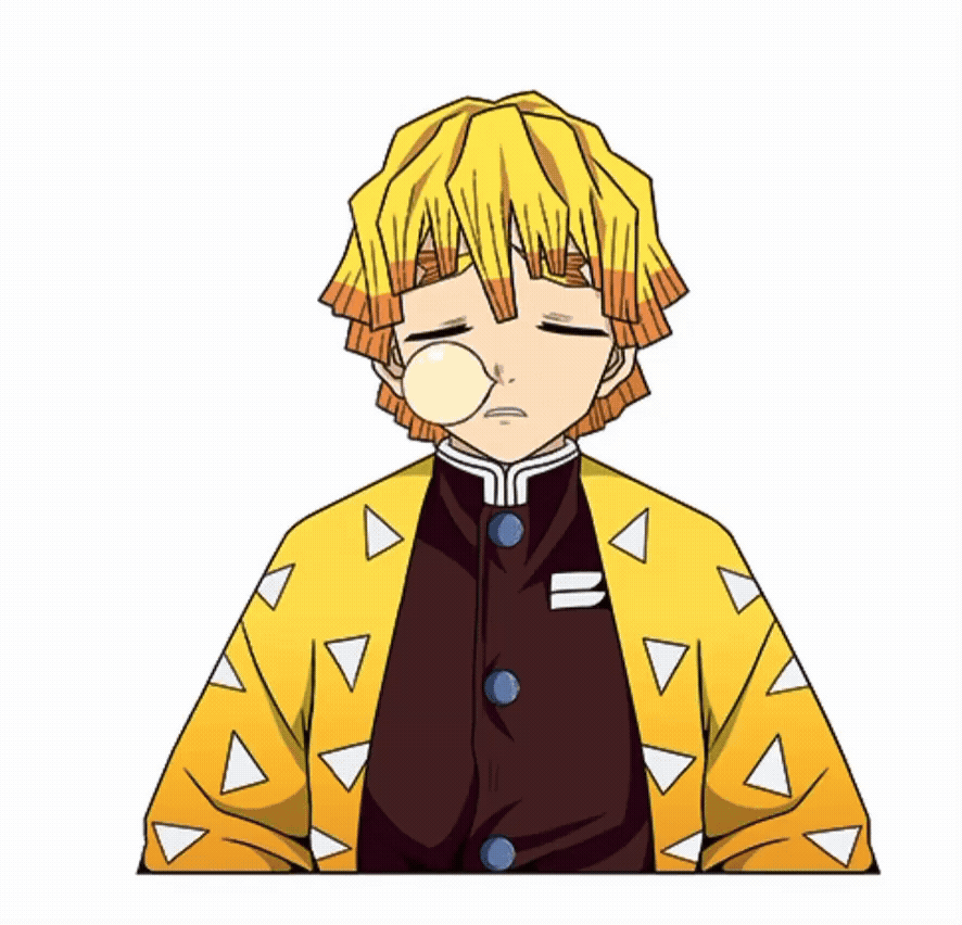 Zenitsu Motion Sticker
